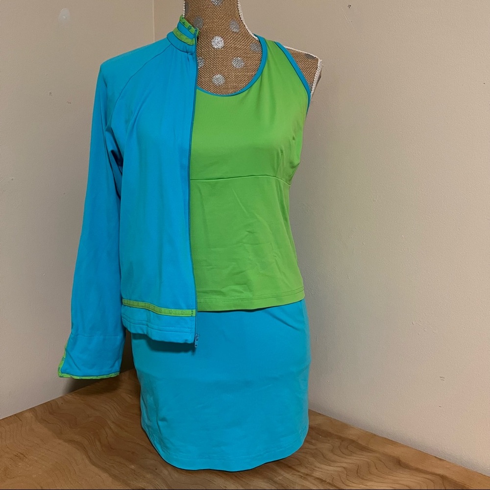 Vintage Lilly’s of Beverly Hills 3-pc Tennis Apparel